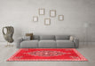 Traditional Red Washable Rugs