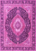 Medallion Pink Traditional Rug, tr4548pnk