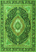 Medallion Green Traditional Rug, tr4548grn