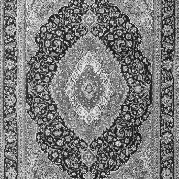 Medallion Gray Traditional Rug, tr4548gry