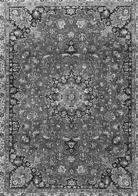 Medallion Gray Traditional Rug, tr4549gry