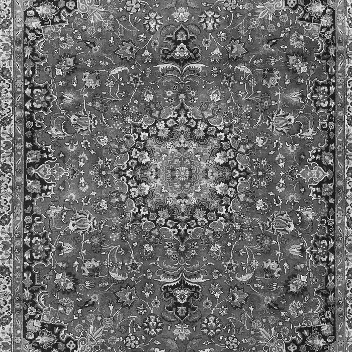 Medallion Gray Traditional Rug, tr4549gry