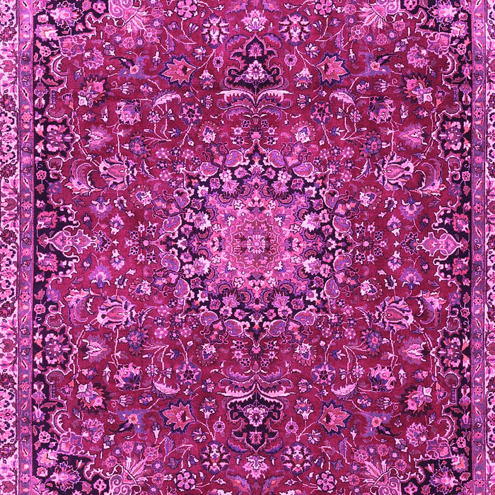 Medallion Pink Traditional Rug, tr4549pnk