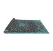 Sideview of Medallion Light Blue Traditional Rug, tr4549lblu