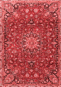 Medallion Red Traditional Rug, tr4549red