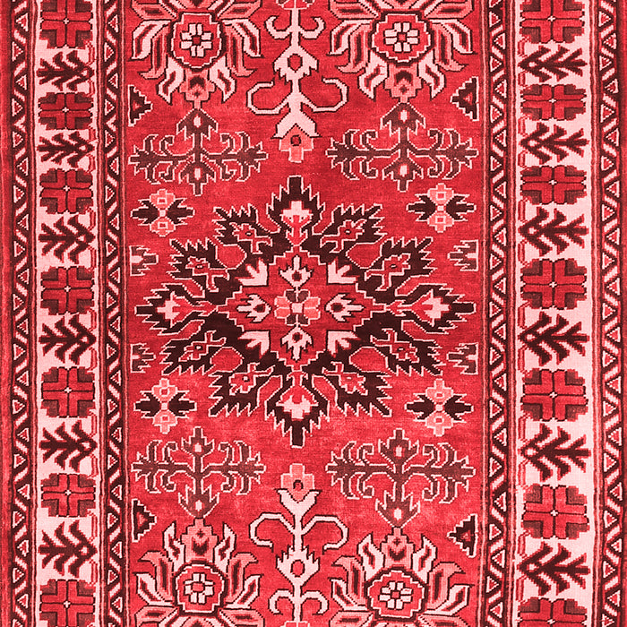 Geometric Red Traditional Area Rugs