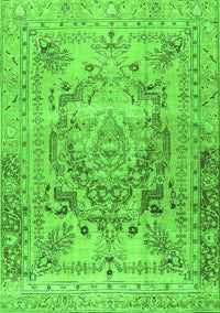 Persian Green Traditional Rug, tr4550grn