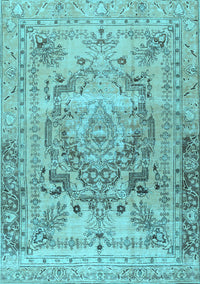 Persian Light Blue Traditional Rug, tr4550lblu