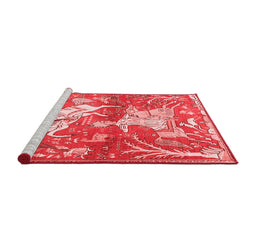 Traditional Red Washable Rugs