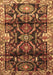 Persian Brown Traditional Rug, tr4552brn