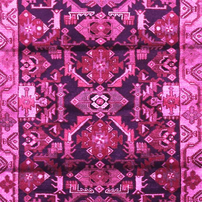 Machine Washable Persian Pink Traditional Rug, wshtr4552pnk