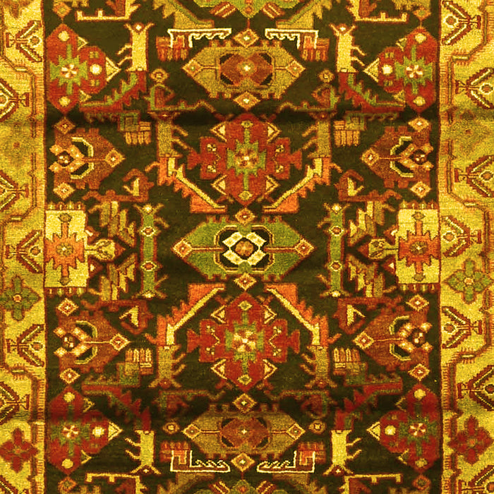 Persian Yellow Traditional Rug, tr4552yw