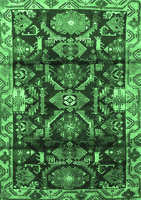 Persian Emerald Green Traditional Rug, tr4552emgrn