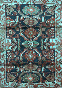 Persian Light Blue Traditional Rug, tr4552lblu