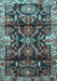 Persian Light Blue Traditional Rug, tr4552lblu