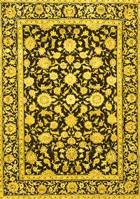 Persian Yellow Traditional Rug, tr4553yw