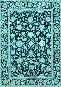 Persian Light Blue Traditional Rug, tr4553lblu