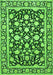 Persian Green Traditional Rug, tr4553grn