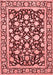Persian Red Traditional Area Rugs