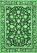 Persian Emerald Green Traditional Rug, tr4553emgrn