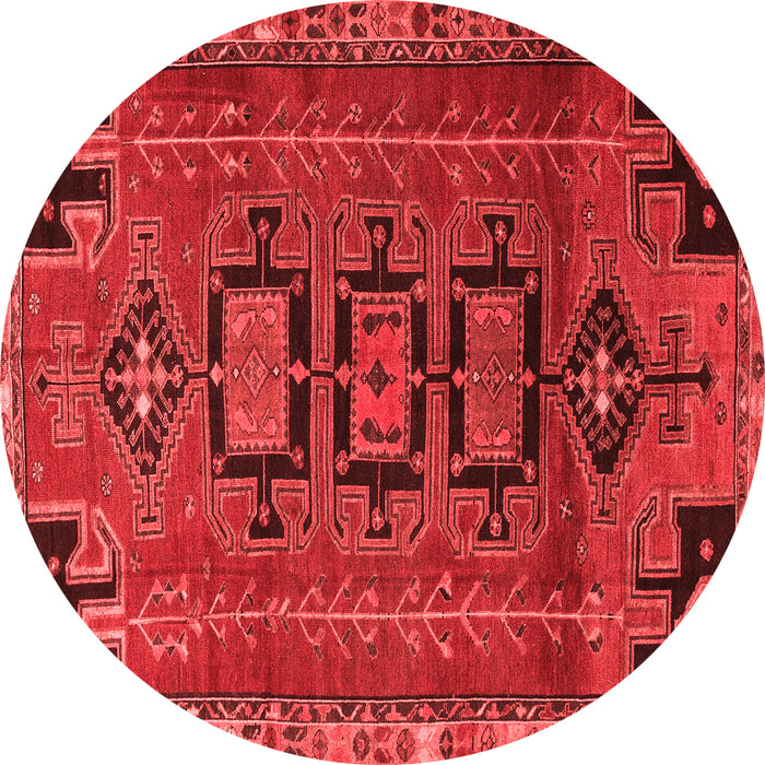Machine Washable Persian Red Traditional Rug, wshtr4554red