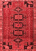 Persian Red Traditional Area Rugs