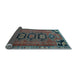 Sideview of Persian Light Blue Traditional Rug, tr4554lblu