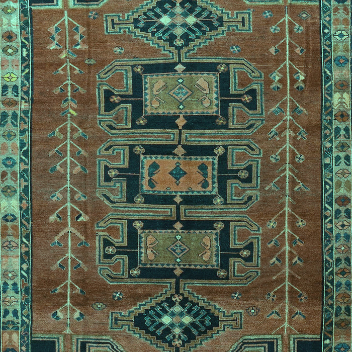 Persian Turquoise Traditional Rug, tr4554turq