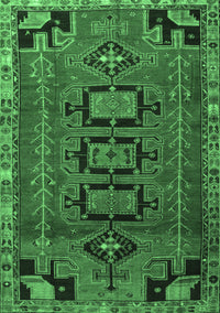 Persian Emerald Green Traditional Rug, tr4554emgrn