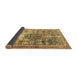 Sideview of Persian Brown Traditional Rug, tr4555brn