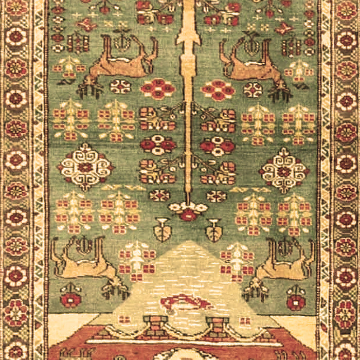 Persian Brown Traditional Rug, tr4555brn