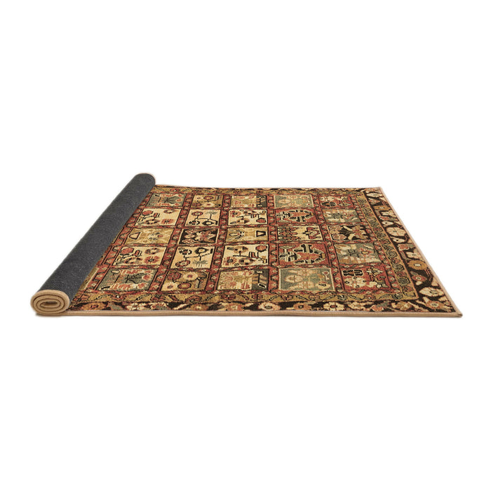 Sideview of Persian Brown Traditional Rug, tr4556brn