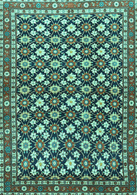 Persian Turquoise Traditional Rug, tr4558turq