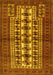 Persian Yellow Traditional Rug, tr4559yw