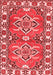 Geometric Red Traditional Area Rugs