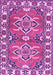 Geometric Purple Traditional Rug, tr455pur