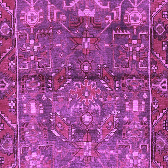 Machine Washable Persian Purple Traditional Area Rugs, wshtr4560pur