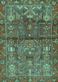 Persian Turquoise Traditional Rug, tr4560turq