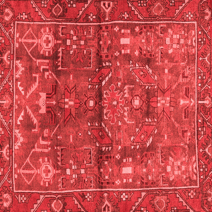 Machine Washable Persian Red Traditional Rug, wshtr4560red