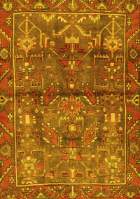 Persian Yellow Traditional Rug, tr4560yw