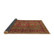 Sideview of Persian Brown Traditional Rug, tr4561brn