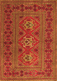 Persian Orange Traditional Rug, tr4561org