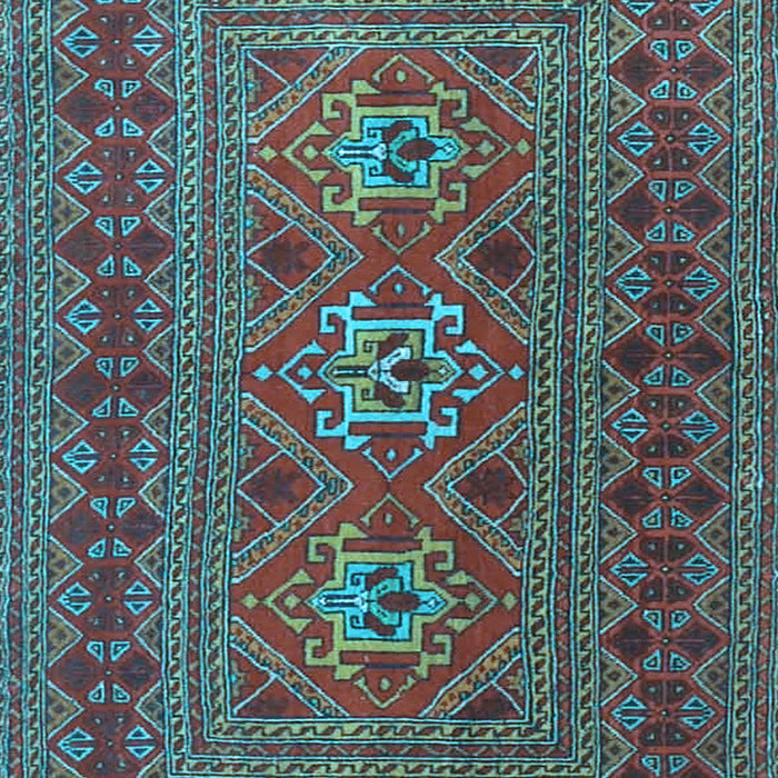 Machine Washable Persian Light Blue Traditional Rug, wshtr4561lblu