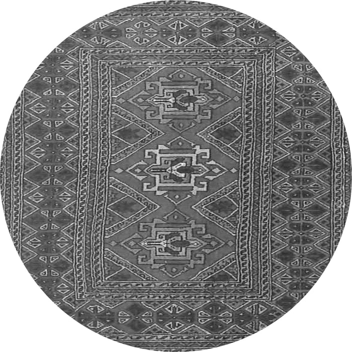 Square Persian Gray Traditional Rug, tr4561gry
