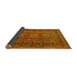 Sideview of Persian Yellow Traditional Rug, tr4561yw