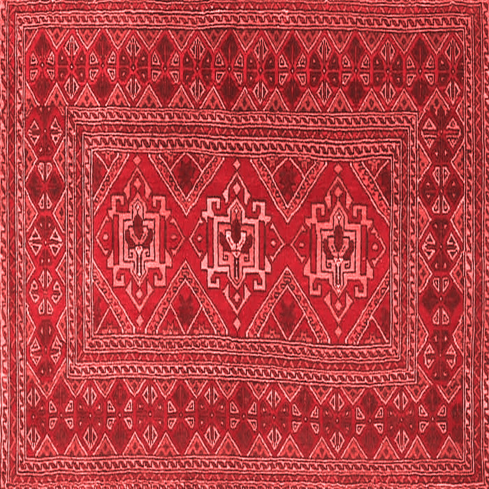 Machine Washable Persian Red Traditional Rug, wshtr4561red