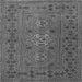 Serging Thickness of Persian Gray Traditional Rug, tr4561gry