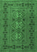Persian Emerald Green Traditional Rug, tr4561emgrn