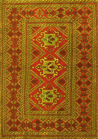 Persian Yellow Traditional Rug, tr4561yw