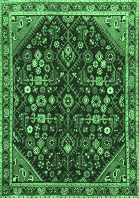 Persian Emerald Green Traditional Rug, tr4562emgrn